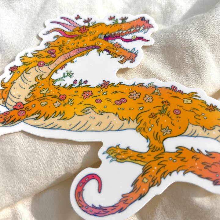 Natalie Andrewson - Wholesale Sticker - Spring Dragon Large Sticker2