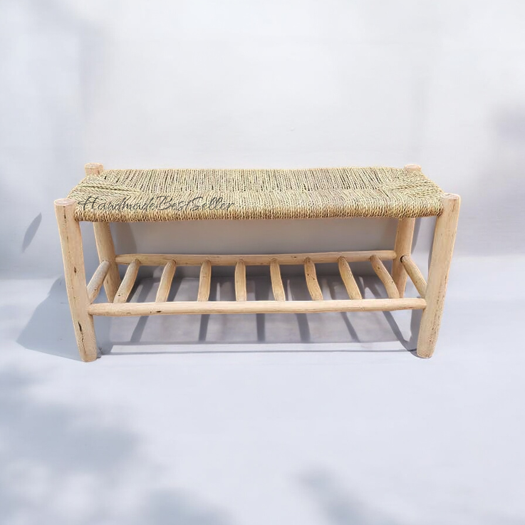 HandmadeBestSeller – Engroshandel Bænk – Træbænk med indbygget skoplads0