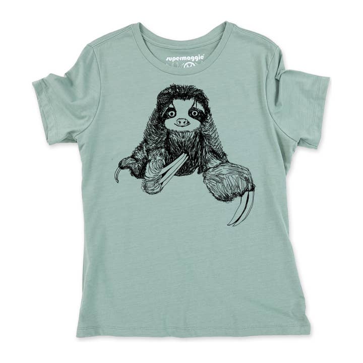 Sloth Calliope Tee for wholesale by Supermaggie @ Faire