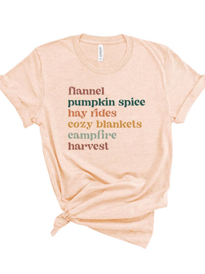 All About Fall Tee | Adult for wholesale by Sister Shirts