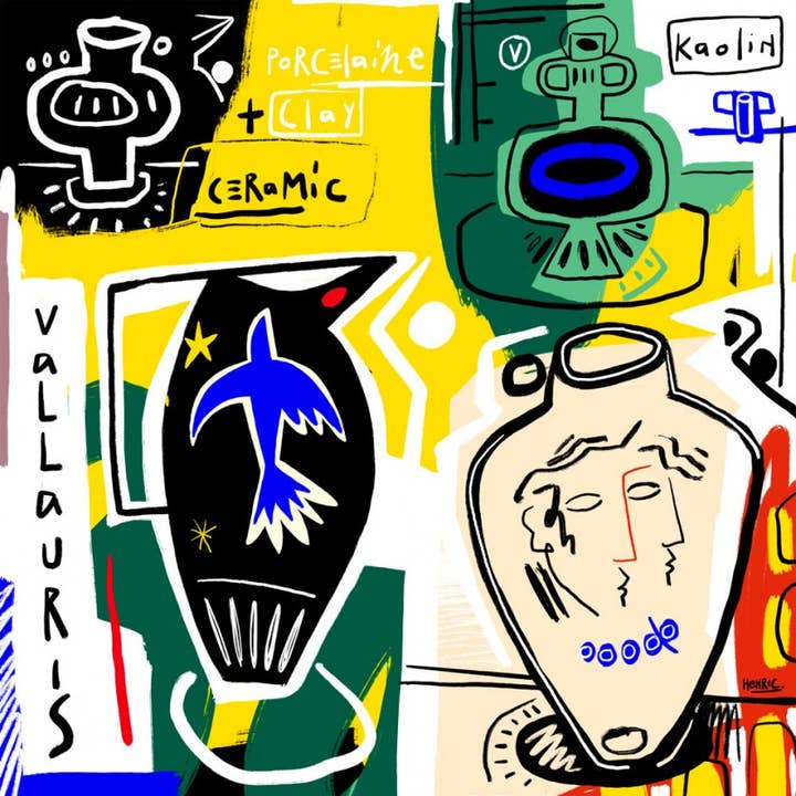 Tirage Fine Art - "Vallauris" - Jean-Philippe Henric pour la vente par Atelier Contemporain