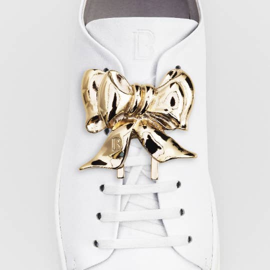 BAUMONDI – Engroshandel Skopynt - Dame – Golden Bow - Sko smykker - Sneaker Bug