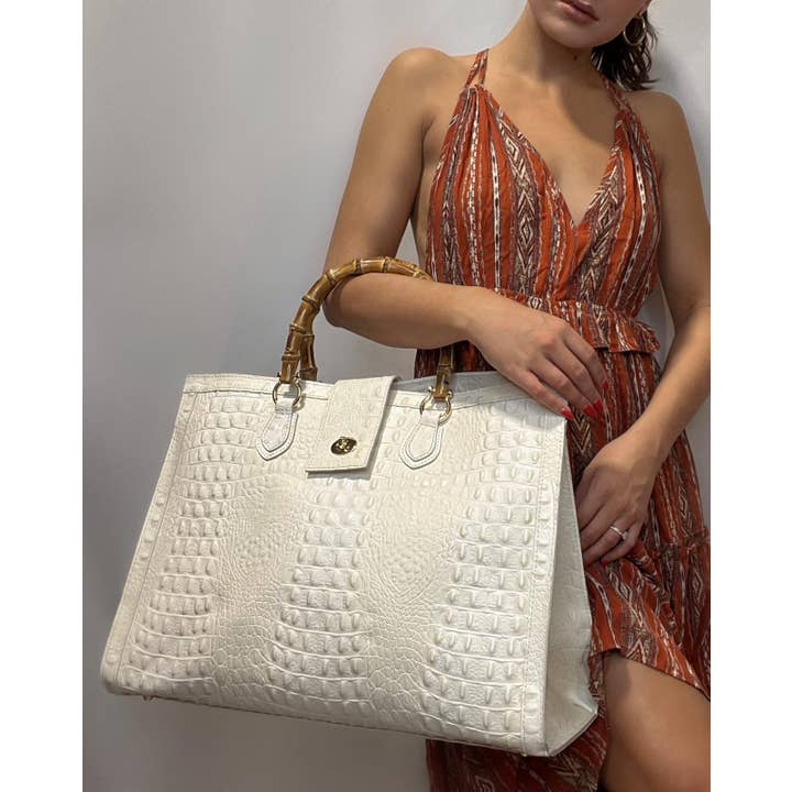 Charlie Leather - Wholesale Tote Bag - Women's - Leontina Xl Tote5