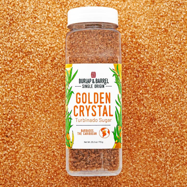 Golden Crystal Turbinado Sugar - Single Origin Sugar for wholesale by Burlap & Barrel
