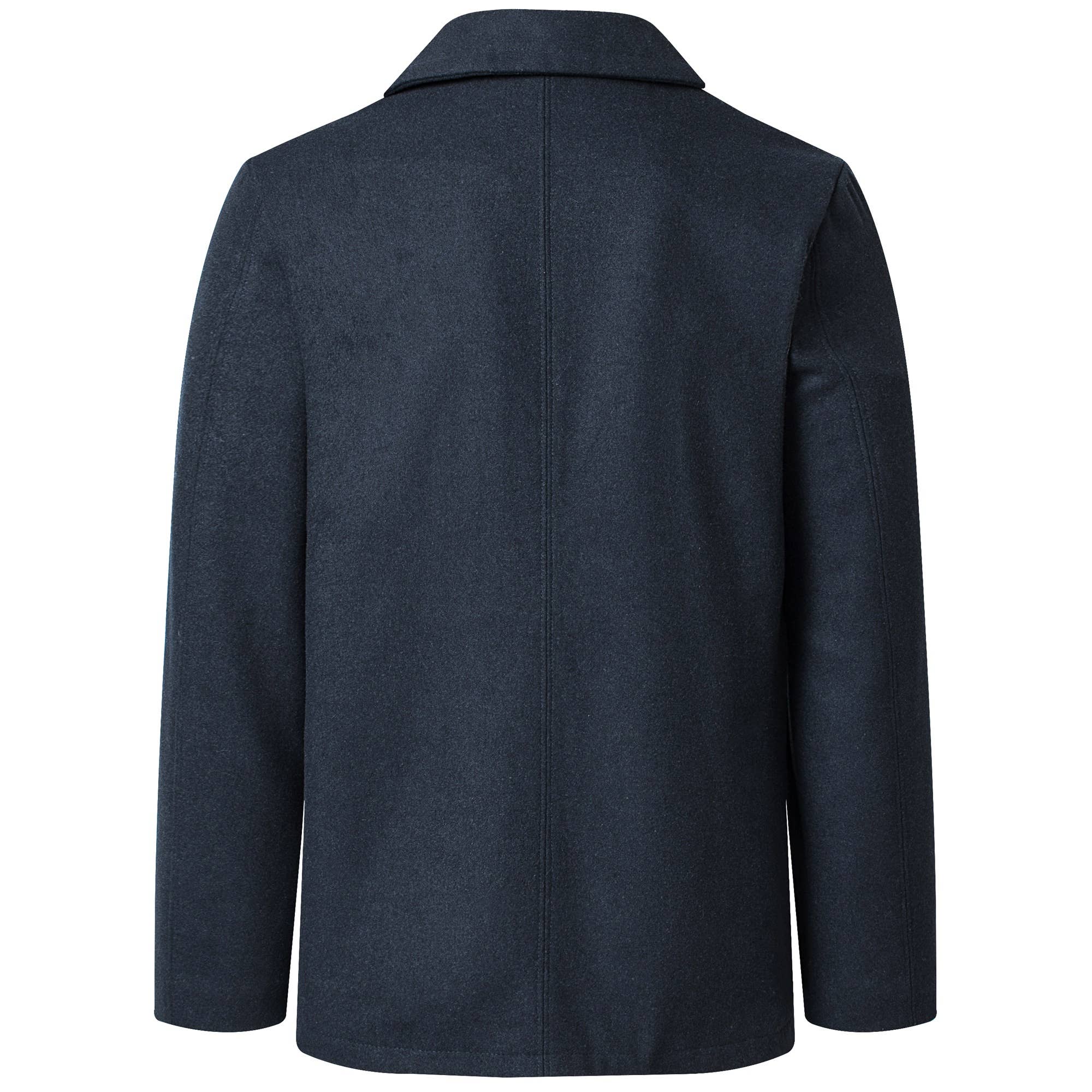 Alpine Swiss - Wholesale Peacoat - Men's - Mason Mens Wool Blend Pea Coat Jacket Double Breasted Dress9