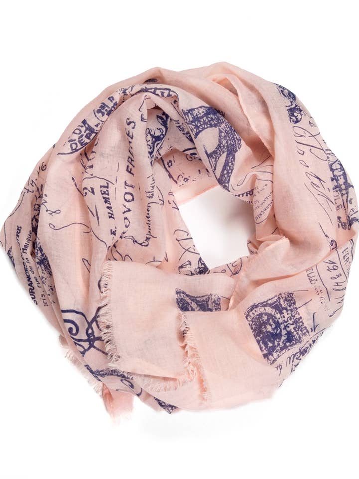 Paris Themed Scarf #2 for wholesale by Value Arts