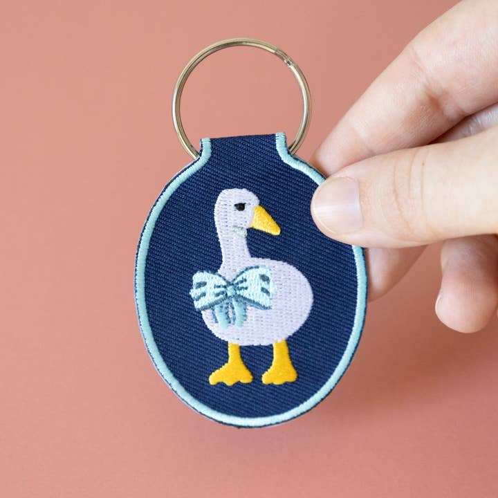 Lindy Stark Designs - Wholesale Keychain - Women's - Duck Embroidered Keychain4