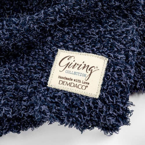DEMDACO - Wholesale Throw Blanket - Navy Giving Blanket2