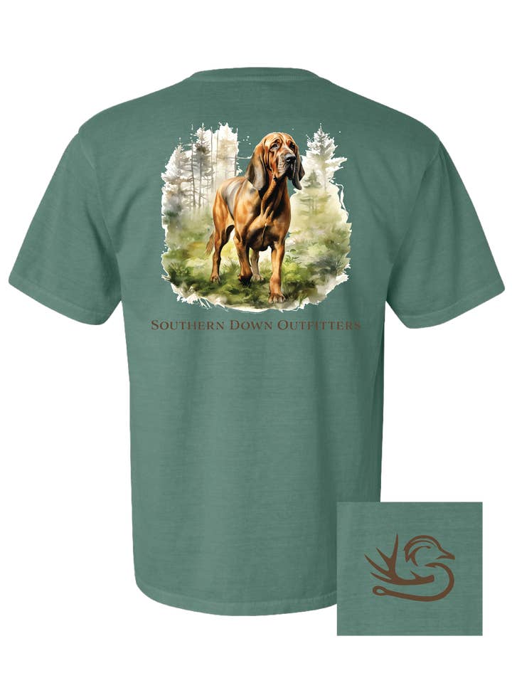 Bloodhound 2 Tee for wholesale by Southern Down Outfitters