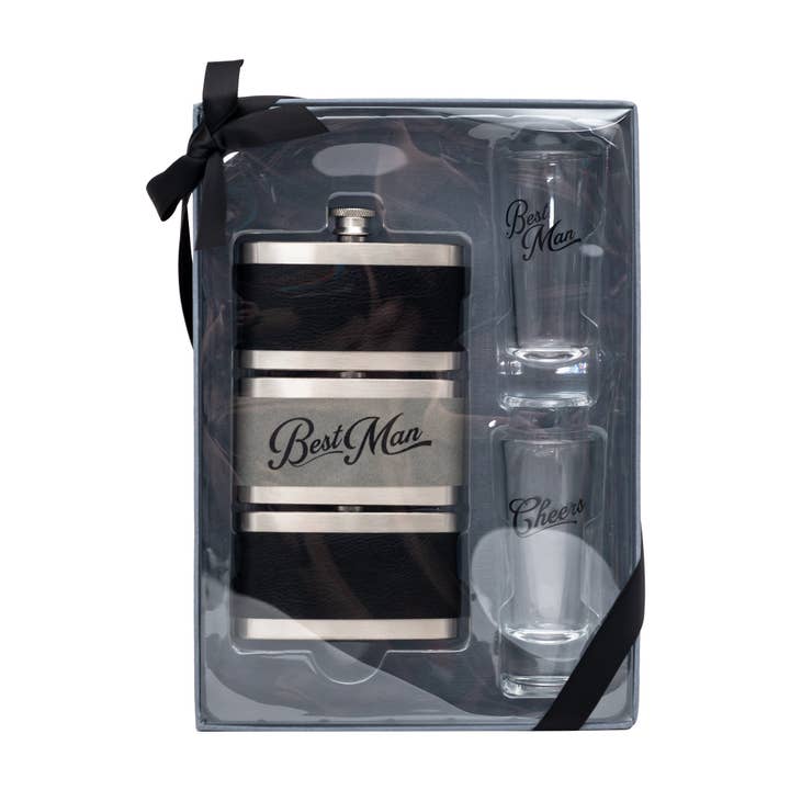 Mad Man - Wholesale Flask - Wedding Flask - Best Man