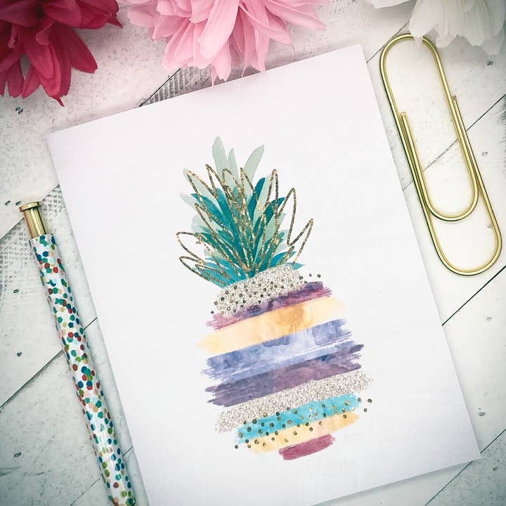 Cartes-notes aquarelle, jeu de 10 pour la vente par Heather Link Designs