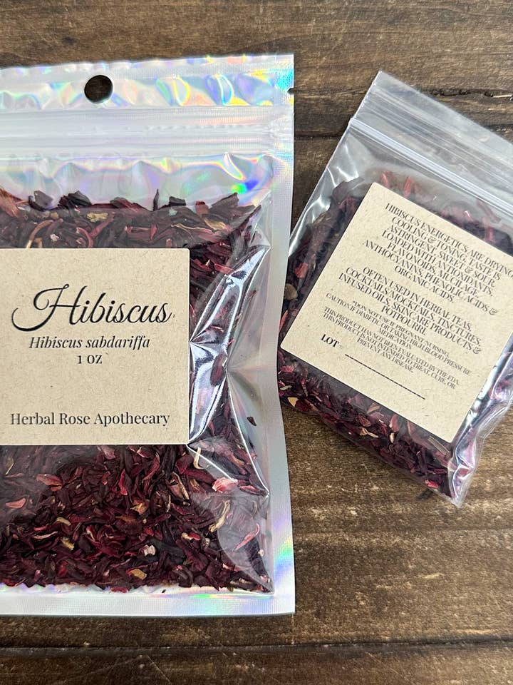 Hibiscus for wholesale by Herbal Rose Apothecary