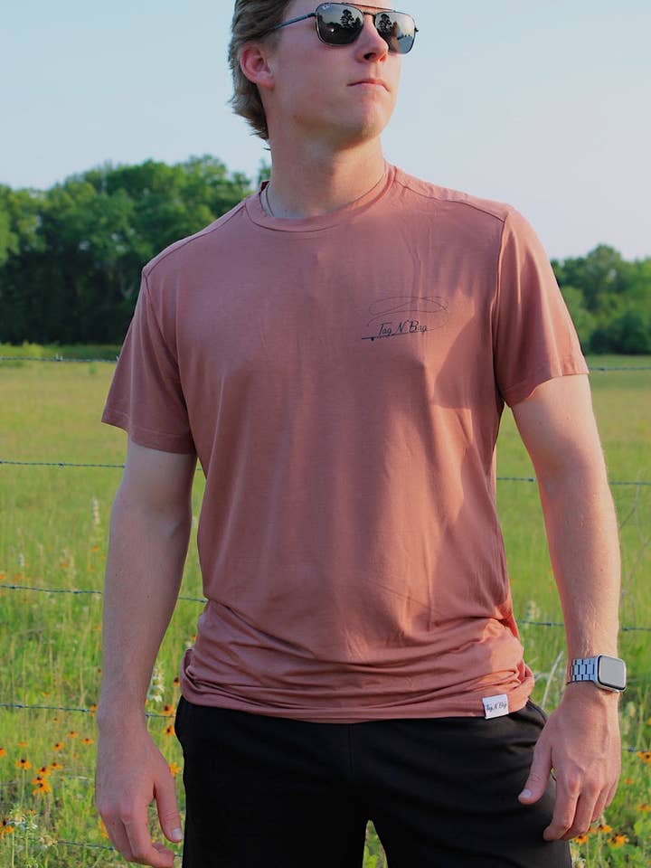 Camicia in bambù a maniche corte per la vendita all'ingrosso da parte di Tag N Bag Outdoors