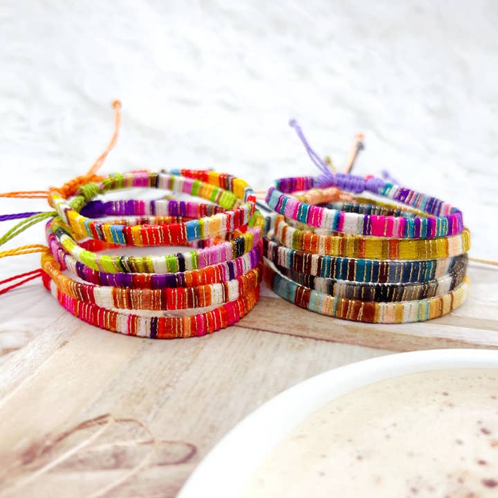 alberalkirk - Wholesale Woven/Braided Bracelet - Bohemian Style Velvet Cord Bracelet S5P62311