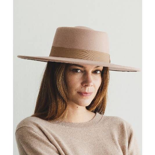 Queens INC - Vente Canotier – femme - Chapeau canotier à large bord - Ruban gros-grain assorti6