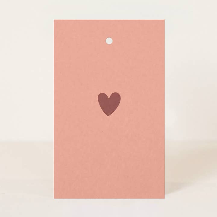 Label Heart pink voor wholesale door My Paperstation