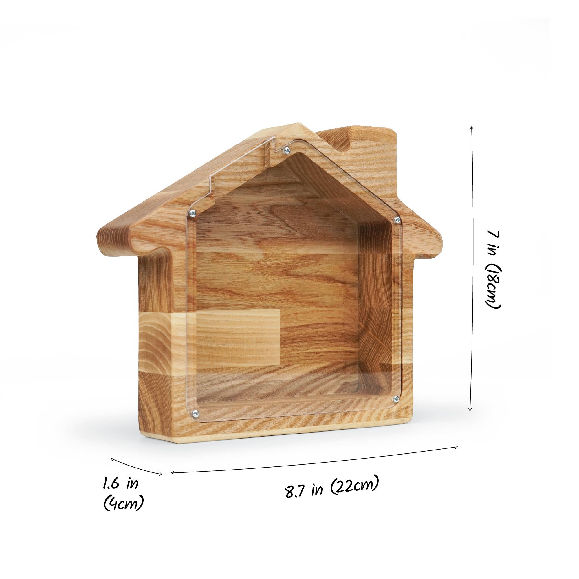 PromiDesign - Wholesale Money/Piggy Bank - Wooden Piggy Bank, House Shaped Money Box9