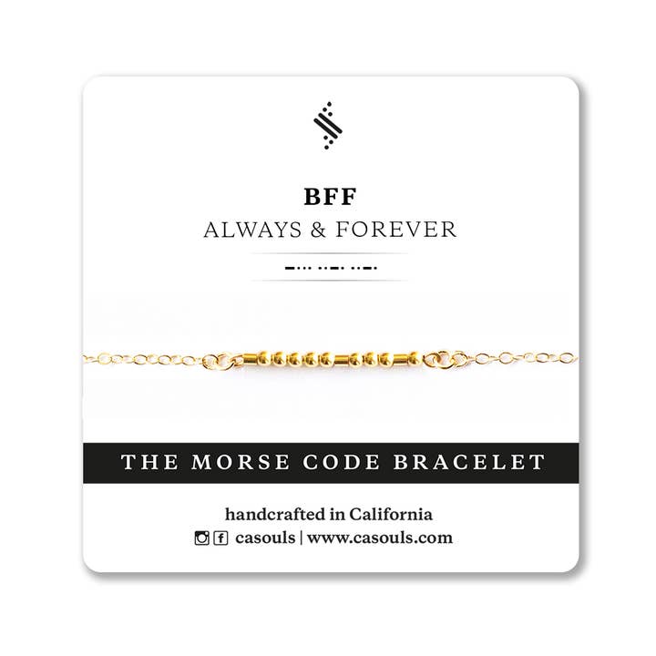 CA Souls - Wholesale Charm/Dangle Bracelet - "BFF" Always Bracelet
