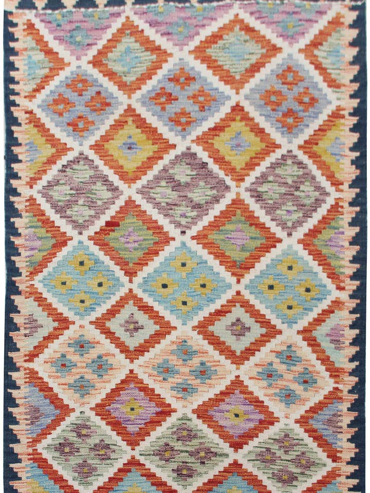 Handgeweven kelim - uniek
voor wholesale door Mohammadzadeh & Sohn