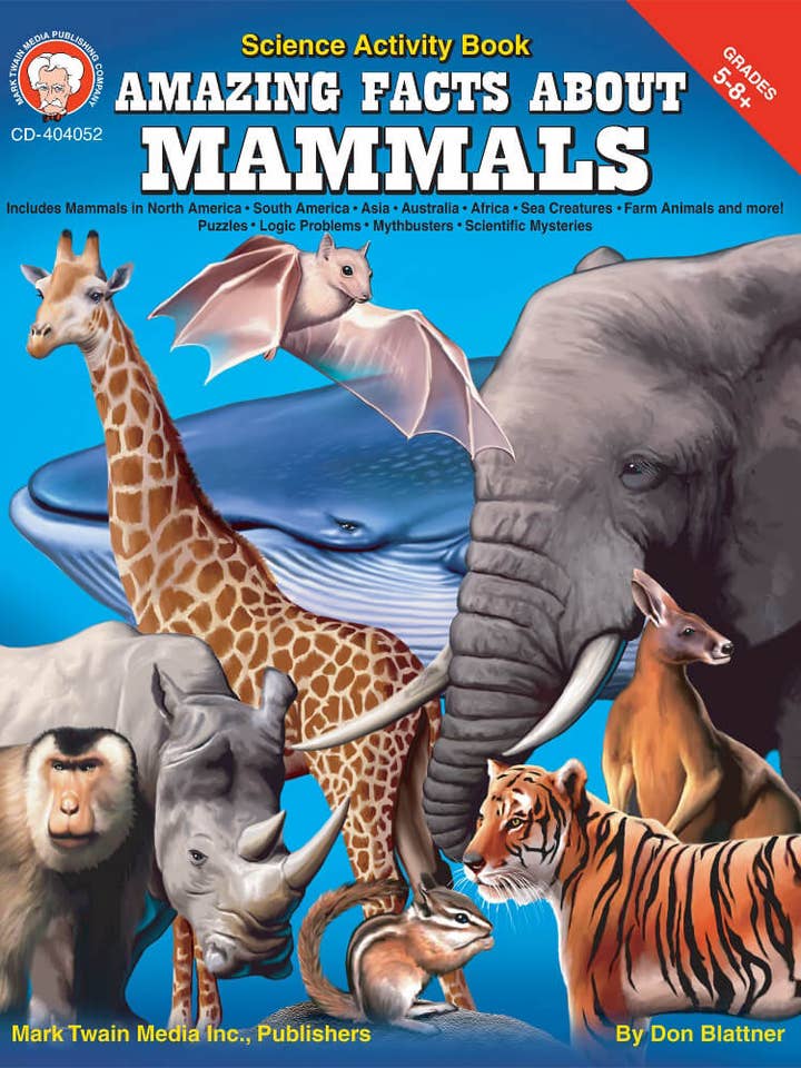 Amazing Facts About Mammals, Grades 5 - 8 for wholesale by Carson Dellosa Education