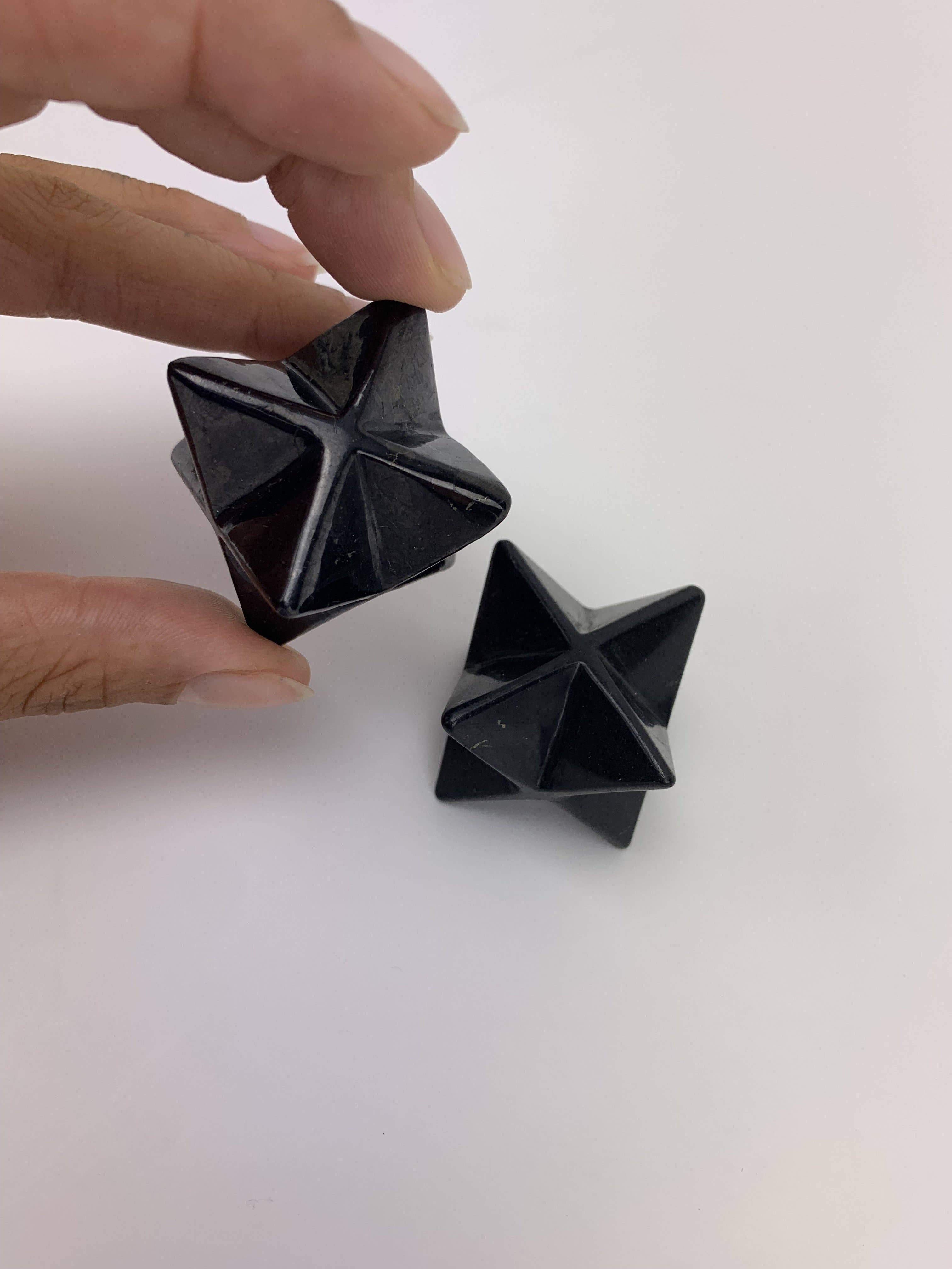 Pelham Grayson Rose - Wholesale Spiritual Stone/Crystal - Shungite Merkaba4