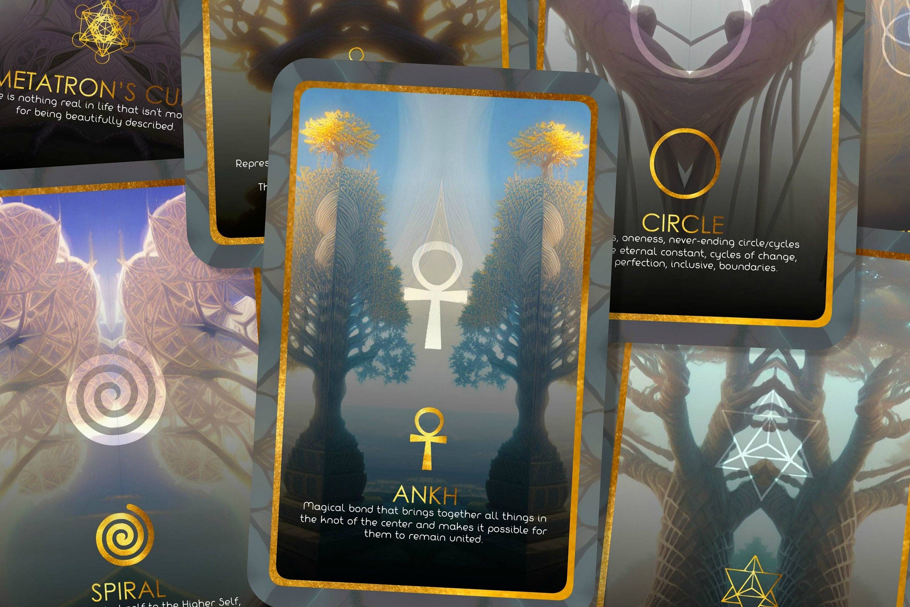 Ibiza Tarot USA - Wholesale Tarot Cards - Sacred Geometry Oracle - Sacred Symbols1