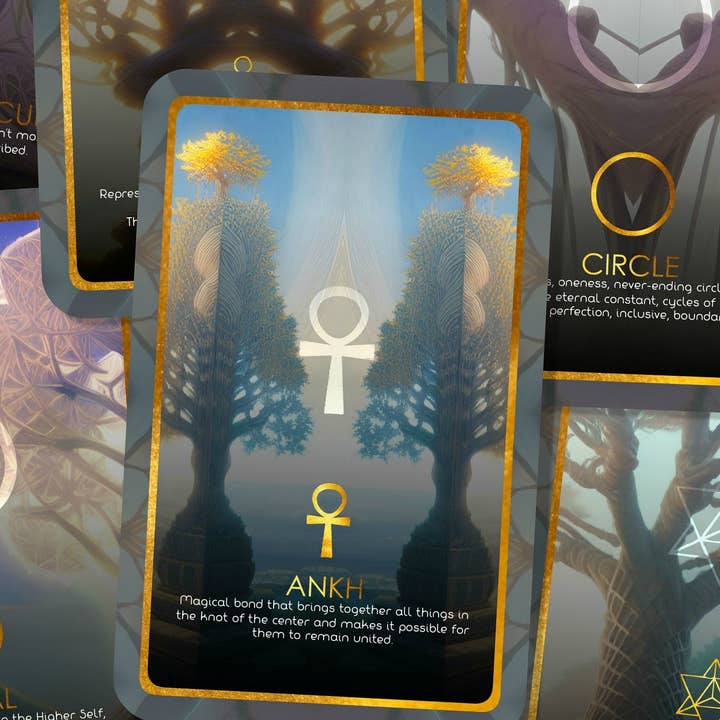 Ibiza Tarot USA - Wholesale Tarot Cards - Sacred Geometry Oracle - Sacred Symbols1