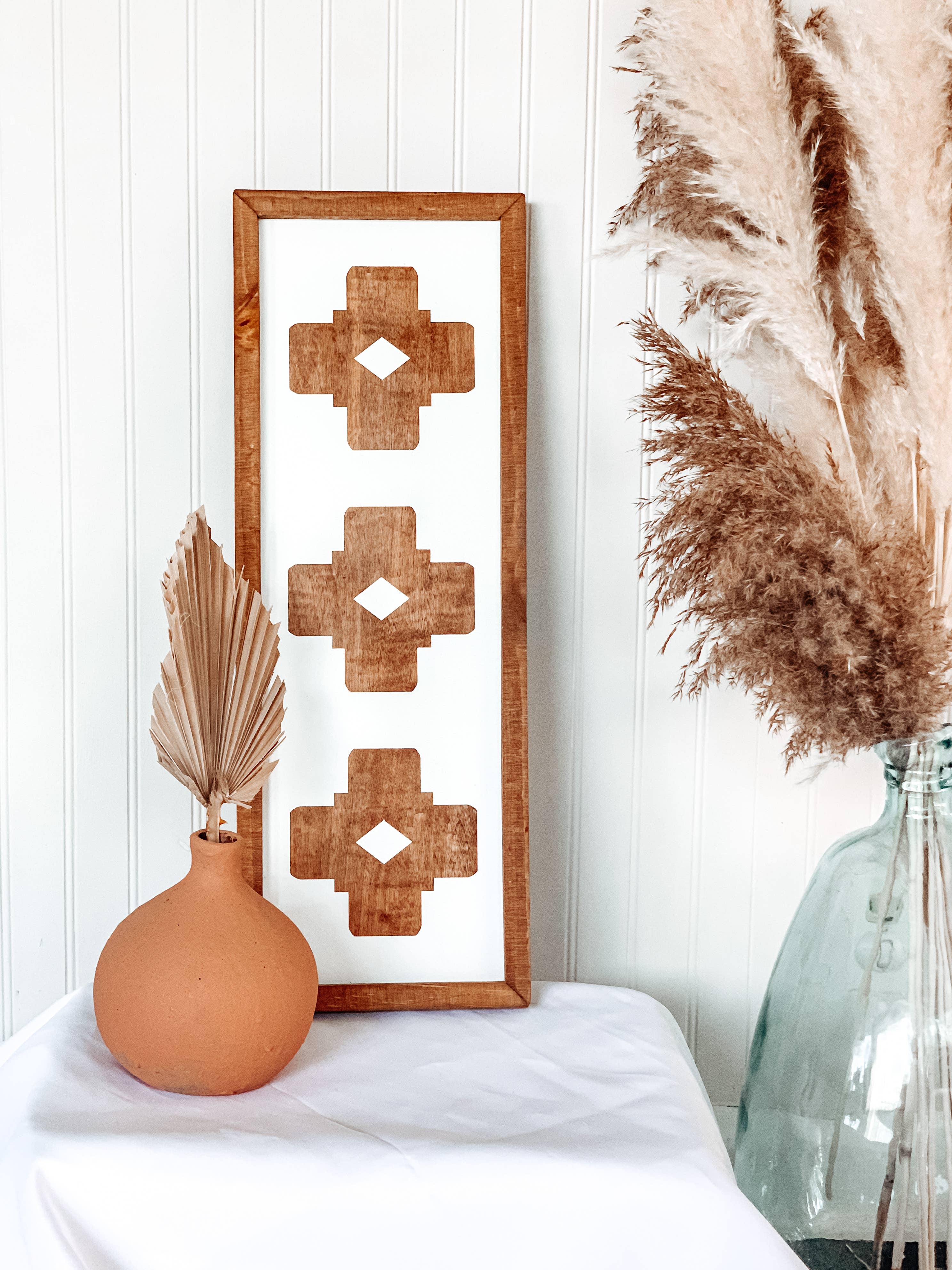 House Of Tri – wholesale Skylt – Pueblo Panel (färgade) | Boho sydvästra väggdekor2
