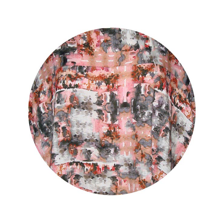 Isabella Top - Watercolour for wholesale by Desserts and Skirts