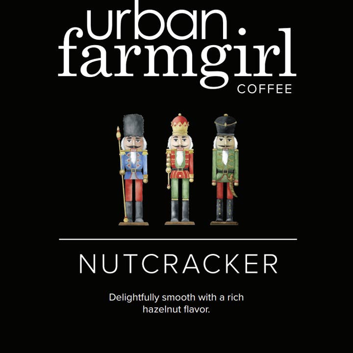 Nutcracker - Urban Farmgirl for wholesale by JavaMania Coffee Roastery