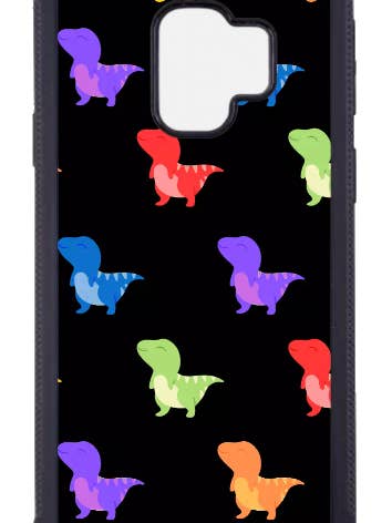 Schwarze Dino-Telefonhülle für den Großhandel von Tayson Trends