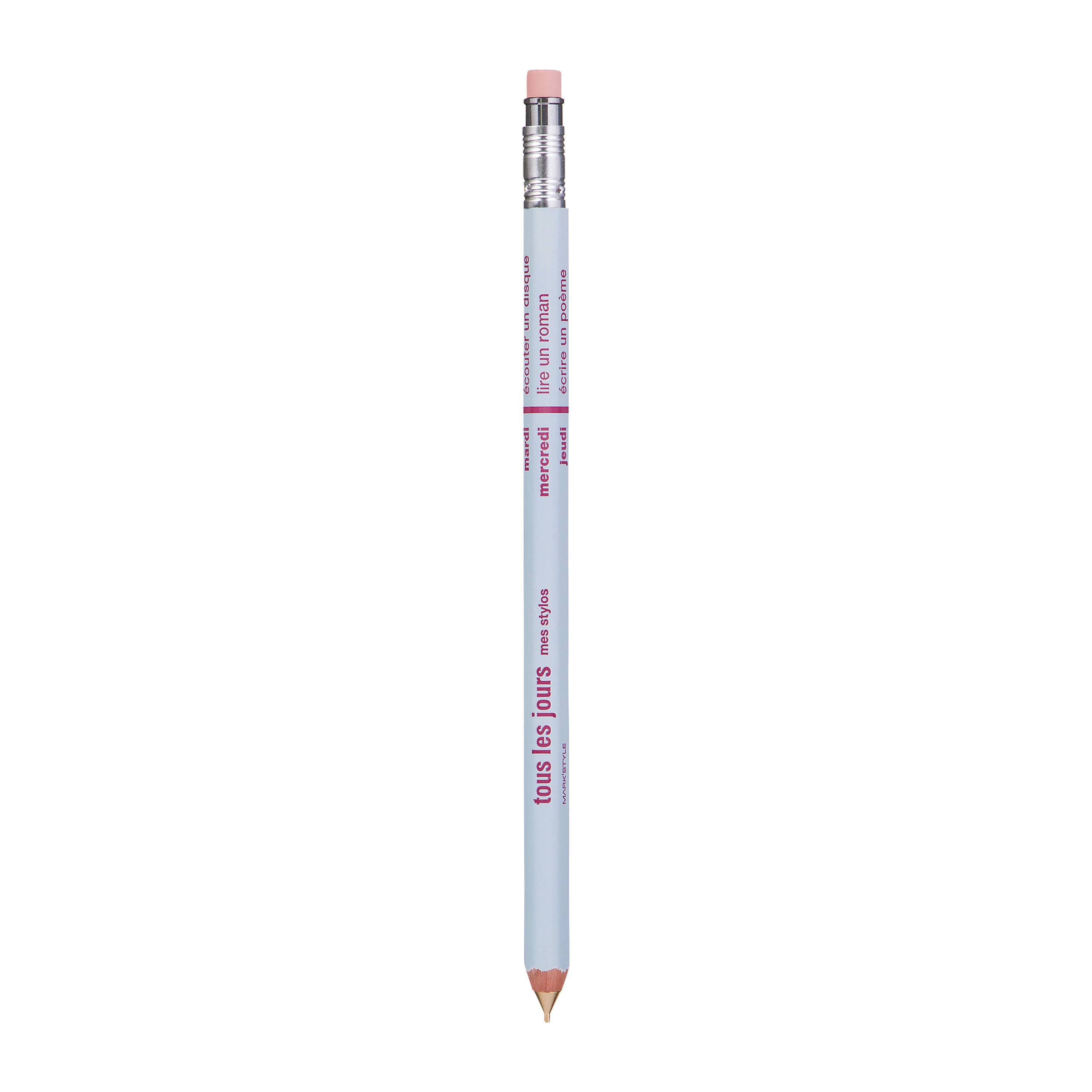 MARK'S Inc. - Wholesale Pencil - Mechanical Pencil with Eraser tous les jours / MARK'STYLE16