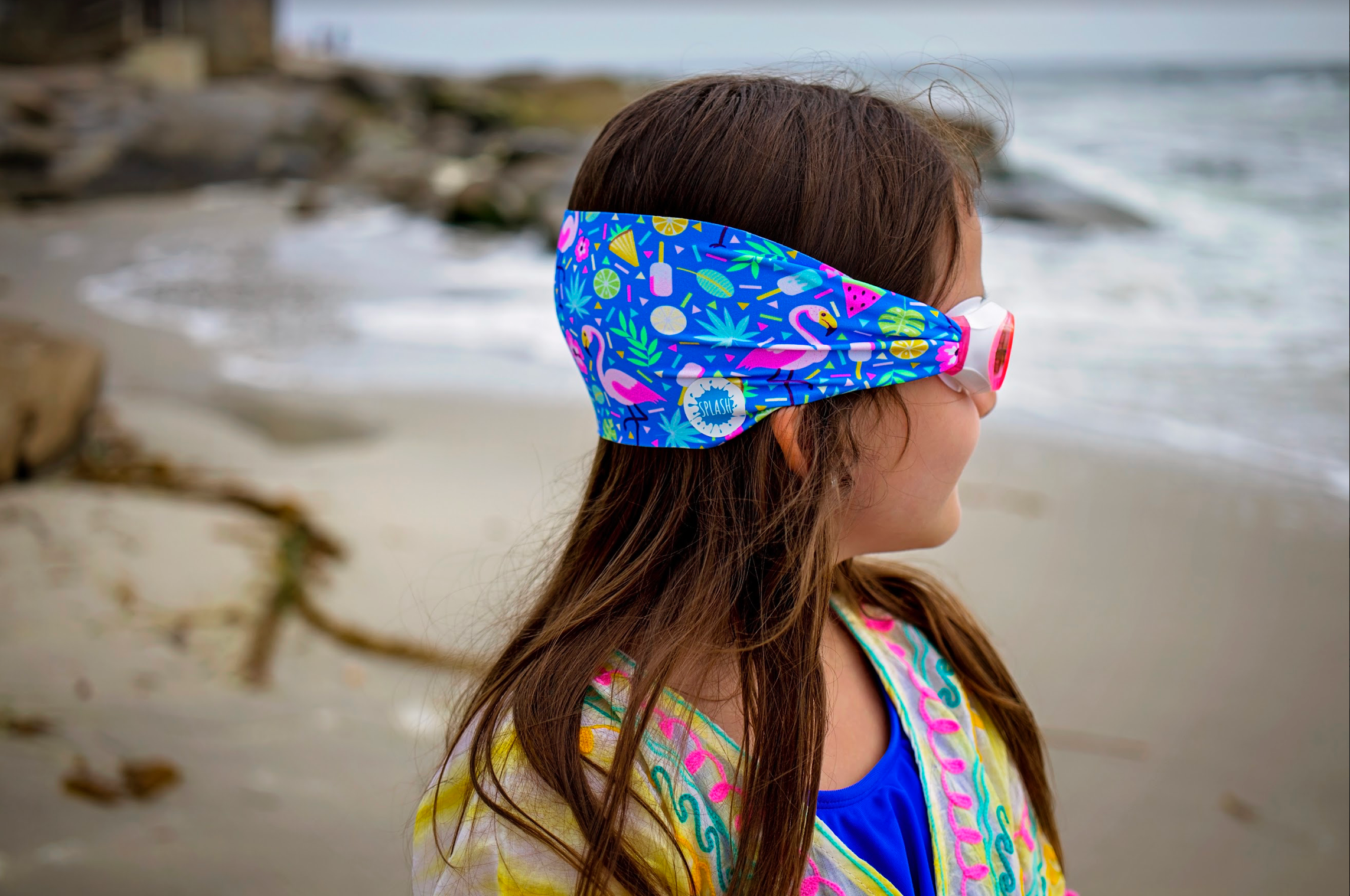 Splash Place Swim Goggles - Wholesale Swim Goggles - Kids & Baby - Flamingo Pop Swim Goggles4