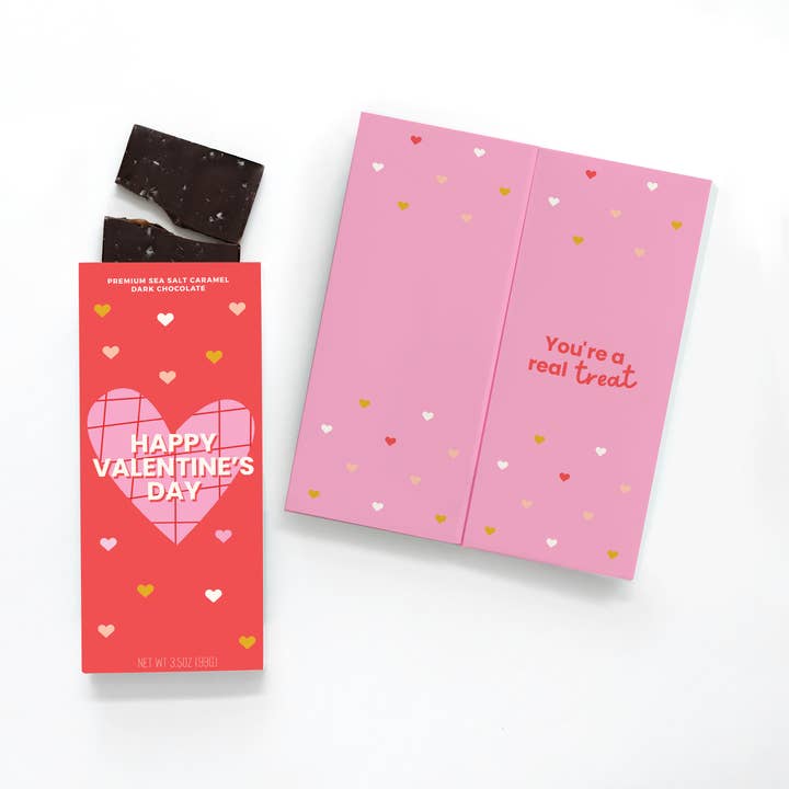 Sweeter Cards Chocolate Bar + Greeting Card in ONE! - Venta al por mayor Chocolate - Barra de Chocolate del Día de San Valentín - Eres un Verdadero Placer