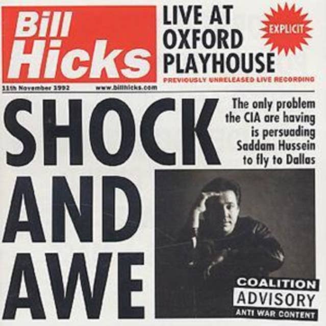 CD di Bill Hicks - Shock & Awe per la vendita all'ingrosso da parte di ROCK INDUSTRIES EUROPE LIMITED