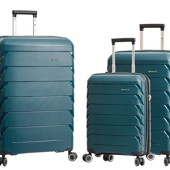 Dual 4 Wheel Hard Shell Strong Luggage Suitcase for wholesale by Infinity Leather (Upperclass Fashions Ltd)