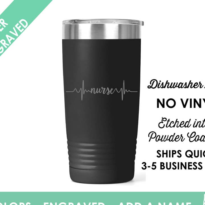 Infermiera dicendo Polar Cammello Bicchiere per la vendita all'ingrosso da parte di Northern Country Girl Designs, LLC