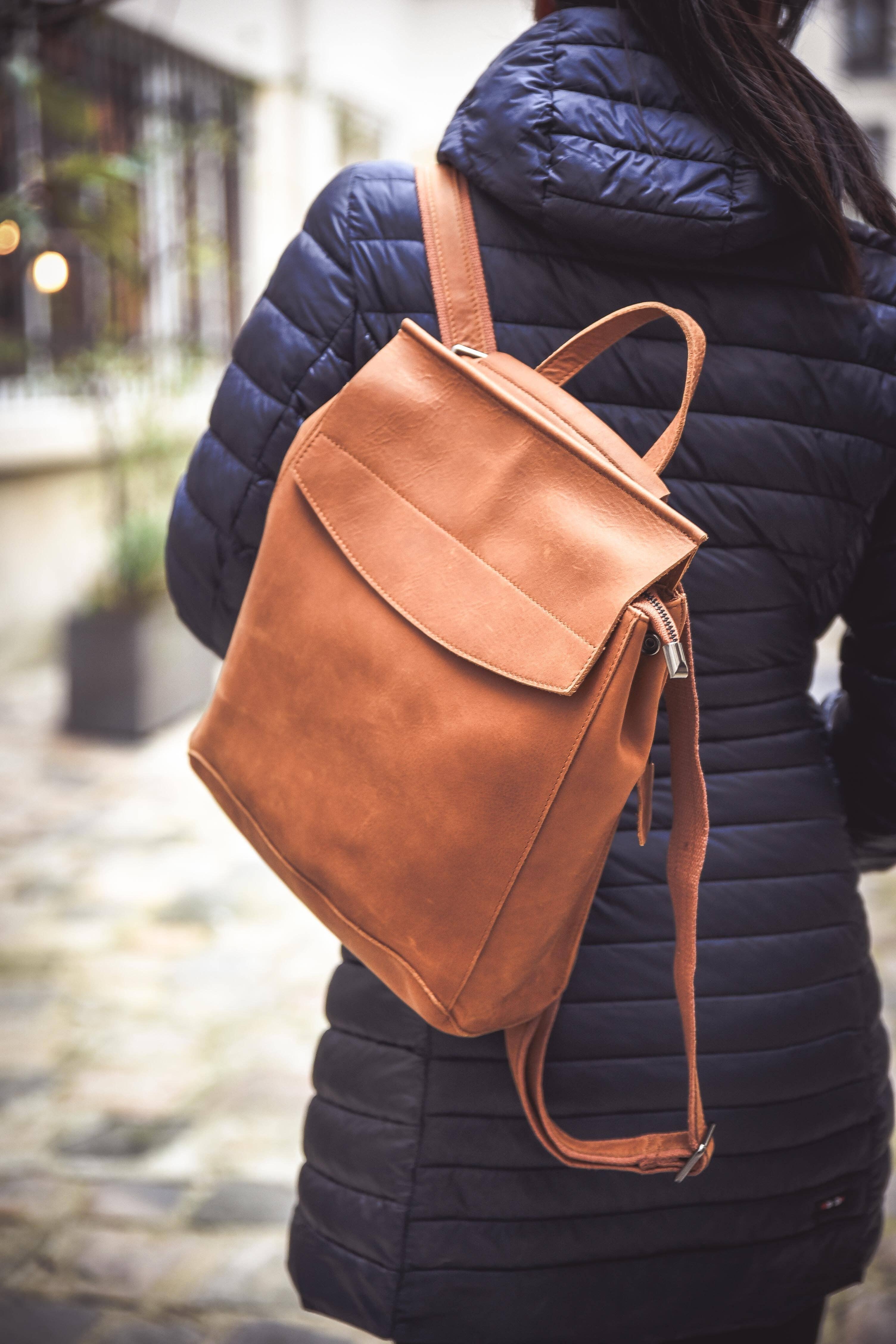 ZEDE PARIS – wholesale Ryggsäck - Dam – ALESIA ryggsäck i kohud8