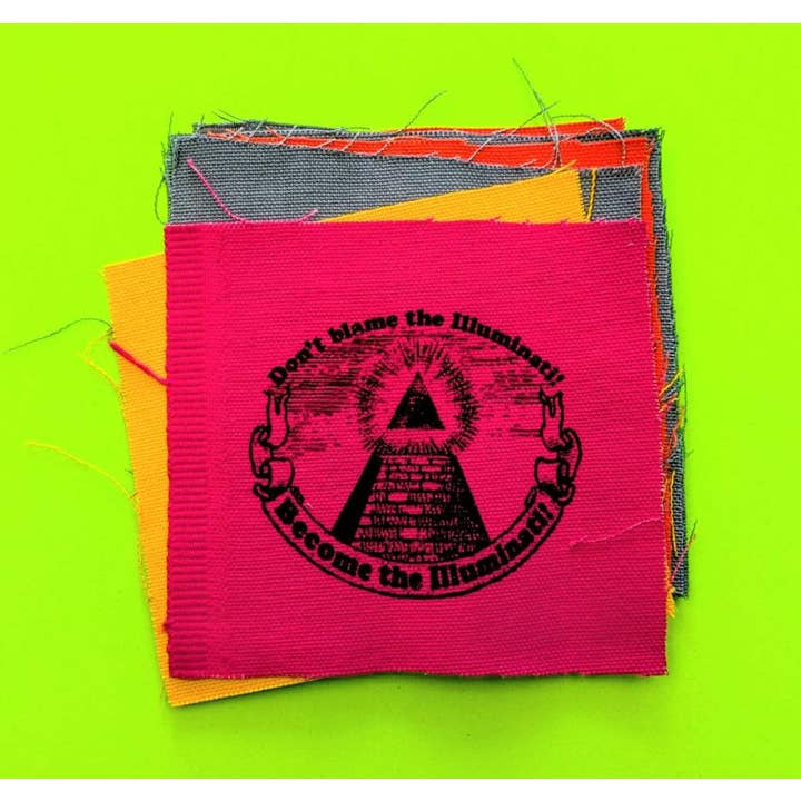 Patch #317: Don't Blame Illuminati, Become Illuminati for wholesale by Microcosm Publishing & Distribution