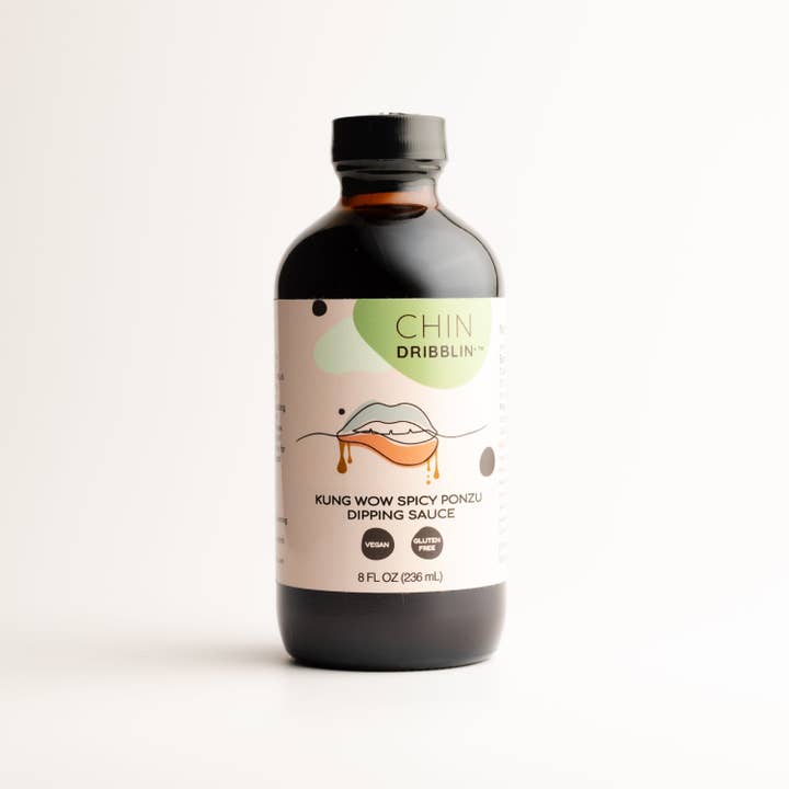 Chin Dribblin' Specialty Asian Fusion Sauces - Wholesale Sauce - Kung Wow Spicy Ponzu Dipping Sauce