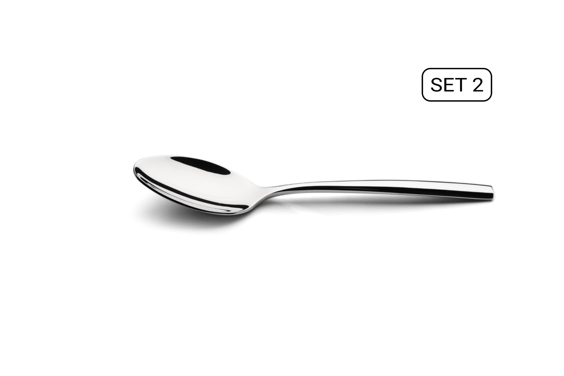 Karl Weis - Wholesale Table Spoon (Cutlery) - Muesli/Yogurt Spoon Puro - Set of 20