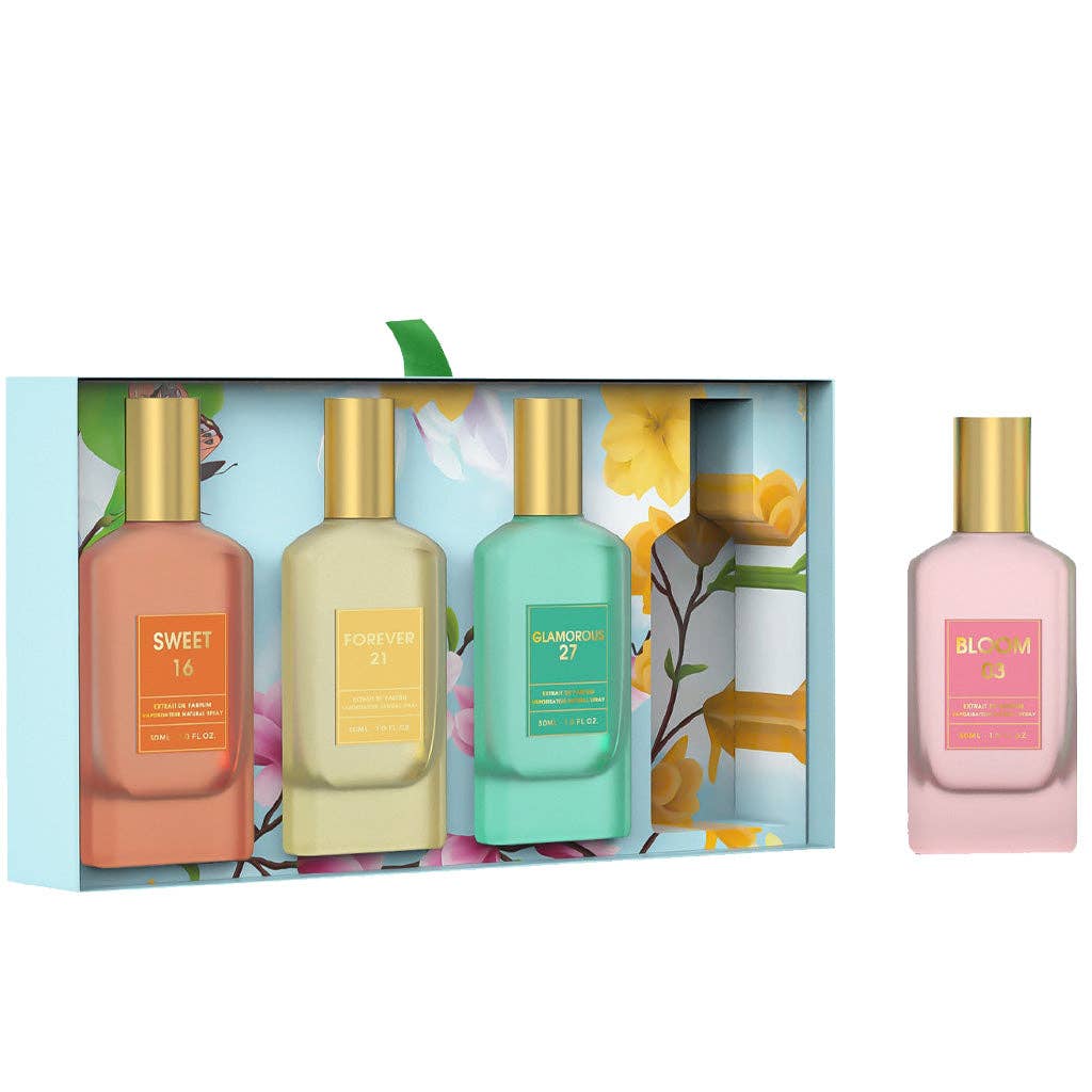 FRAGRANCE WHOLESALE LTD – wholesale Perfume gift set – Blooming Fantasy Collection Gift Set by Emper – 4 x 30ml Extrait de Parfum2