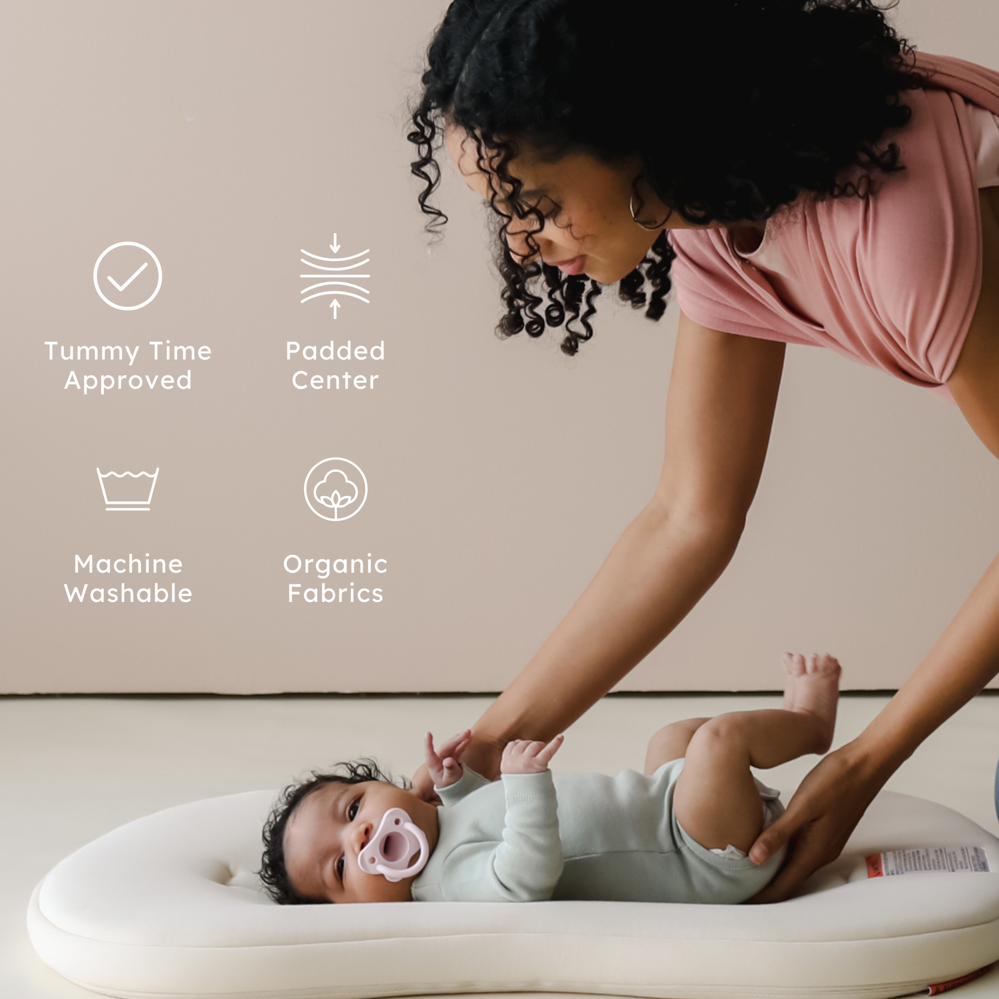 Snuggle Me Organic - Wholesale Lounger - Baby - Lounger Curve | Natural2