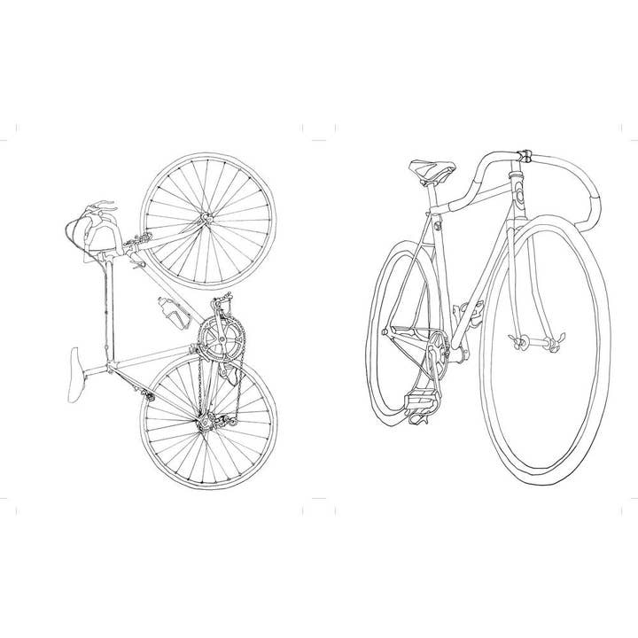 Microcosm Publishing & Distribution - Wholesale Coloring Book - Adult - Classic Bicycle Coloring Book5