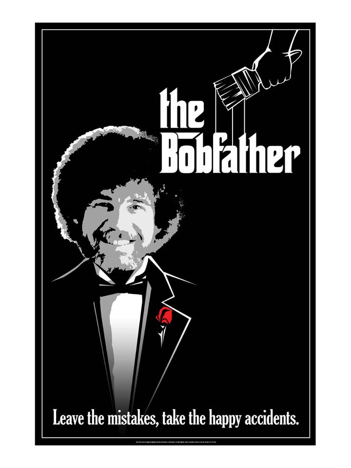 Bob Ross - The Bobfather Poster for wholesale by Pyramid America