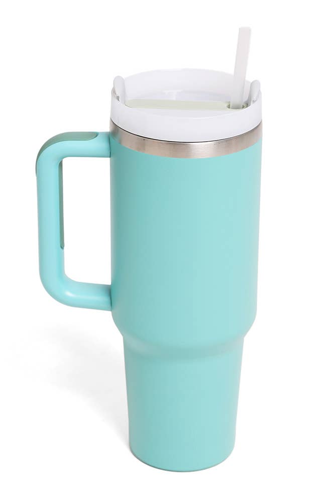 Hana - Venta al por mayor Vaso termo - Vaso con mango de 40 oz de color liso18