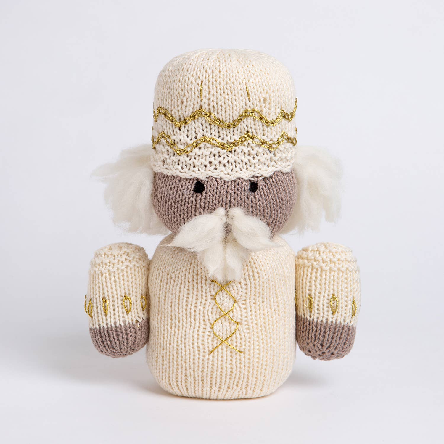 Wool Couture Company - Vente Kit de bricolage - Kit de tricot facile Clarence Nutcracker Christmas1