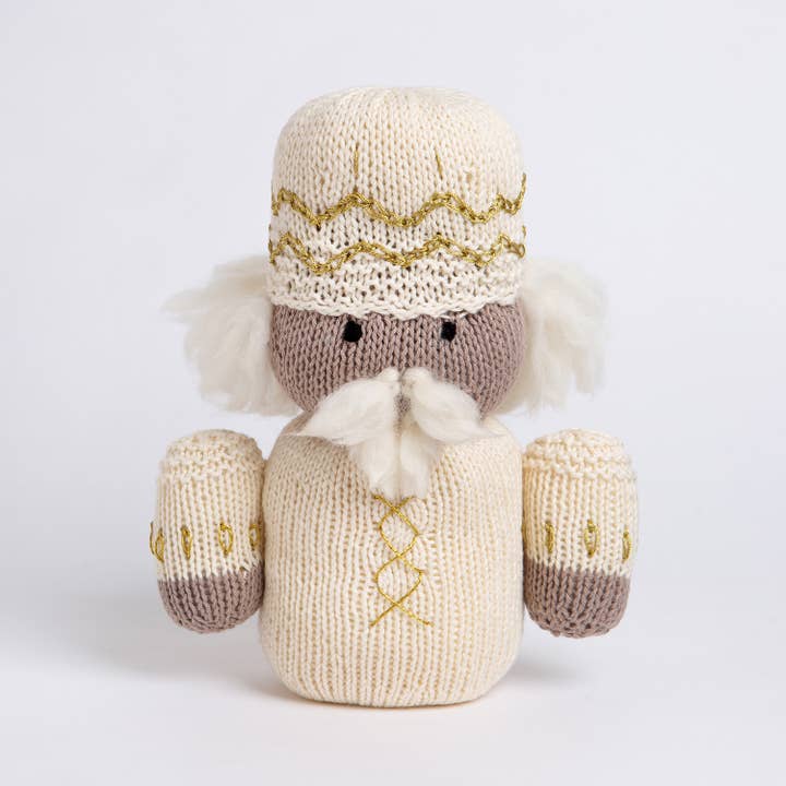 Wool Couture Company - Vente Kit de bricolage - Kit de tricot facile Clarence Nutcracker Christmas1