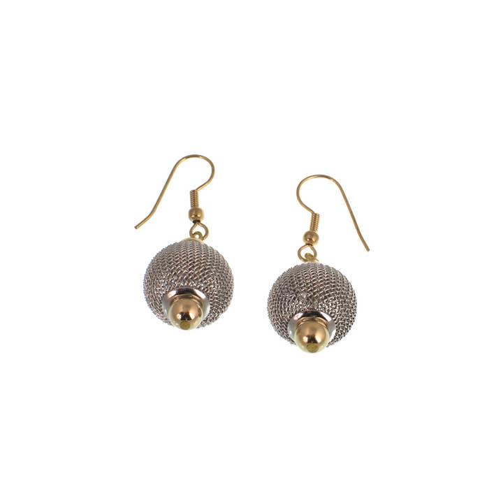 Erica Zap Designs - Wholesale Dangle Earrings - Round Mesh Bead Earrings2