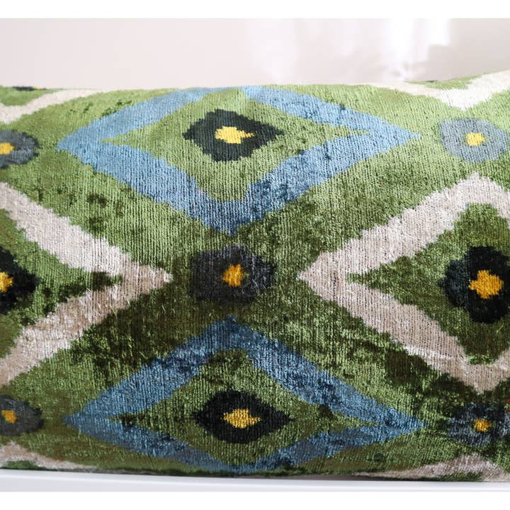 Ikat Pillow, Ikat Throw, Ikat Cushion, Ikat Home for wholesale by Ikat Atelier